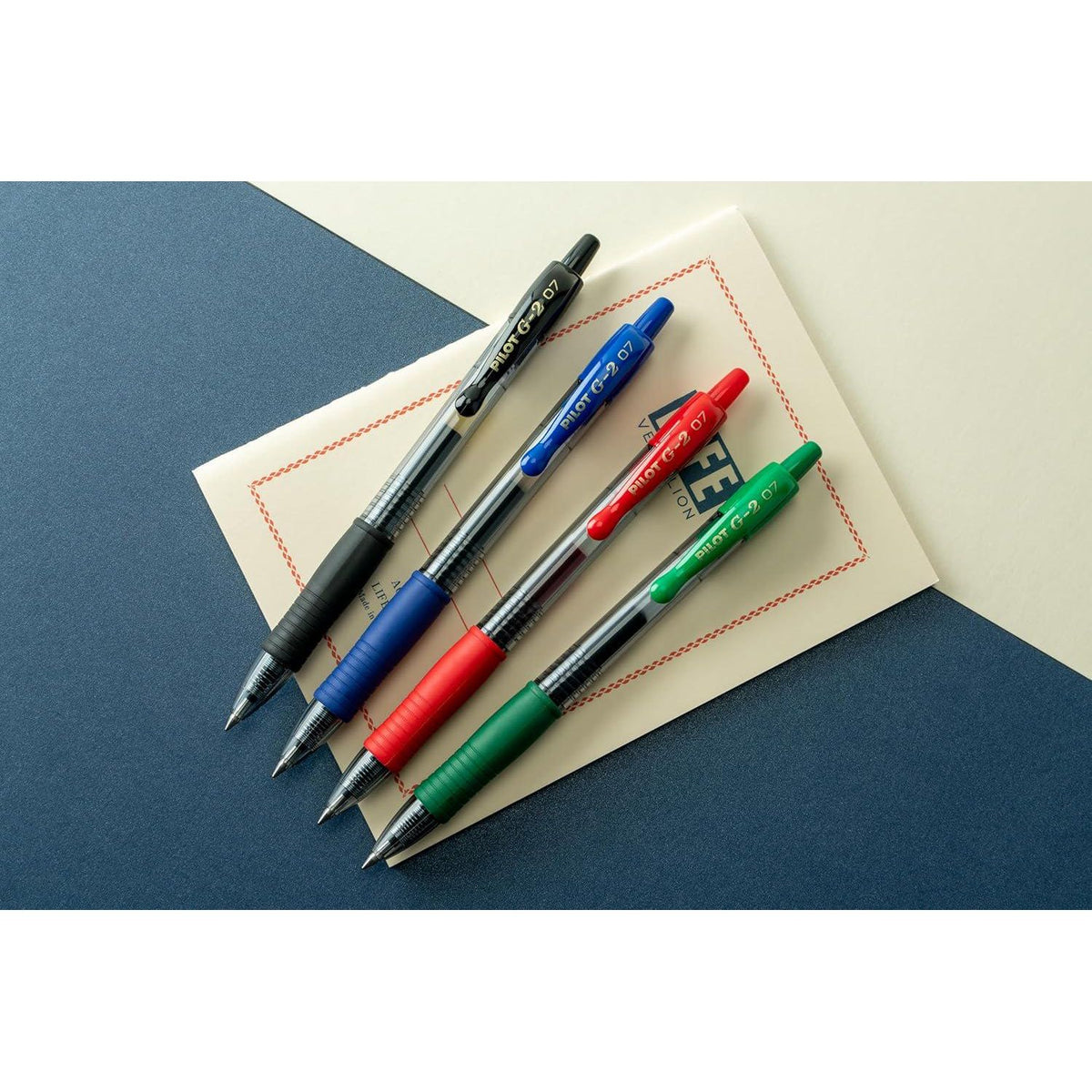 Pilot, G2 Premium Gel Roller Pens, Fine Point 0.7 Mm, Assorted Colors, Pack Of 5,Does not Apply