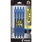 Pilot, G2 Premium Gel Roller Pens, Fine Point 0.7 Mm, Blue, Pack Of 4,