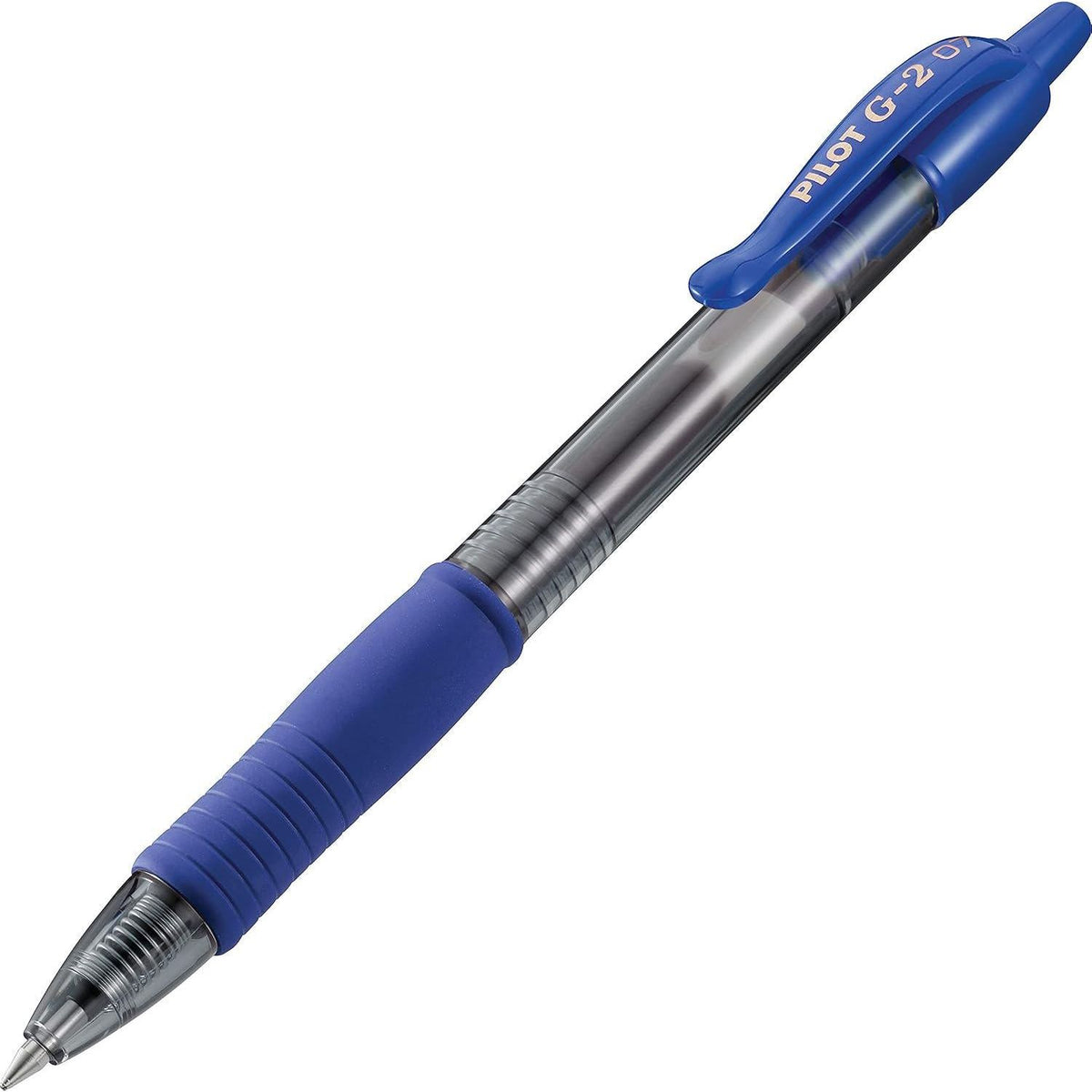 Pilot, G2 Premium Gel Roller Pens, Fine Point 0.7 Mm, Blue, Pack Of 4,