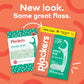 Plackers Microline Dental Floss Picks, Fresh Mint, Tuffloss, 300 Count