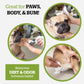 Pogi's Pet Grooming Wipes 100 Count Fragrance Free Moist Towelettes for Dogs Paws and Body Cleaning