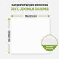 Pogi's Pet Grooming Wipes 100 Count Fragrance Free Moist Towelettes for Dogs Paws and Body Cleaning