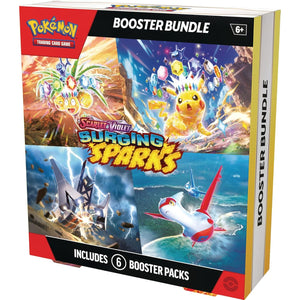 Pokémon TCG Scarlet & Violet Surging Sparks Booster Bundle, Official Trading Card Game Pack