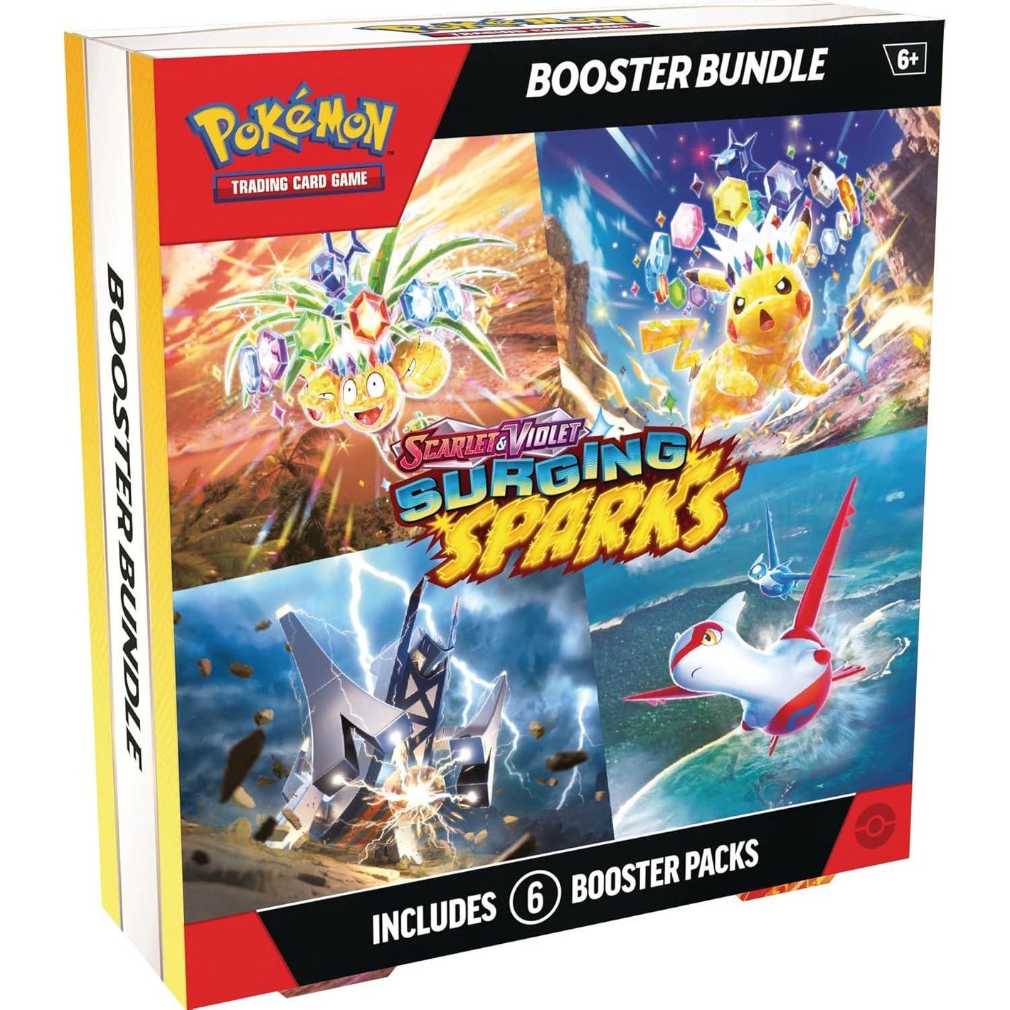 Pokémon TCG Scarlet & Violet Surging Sparks Booster Bundle, Official Trading Card Game Pack