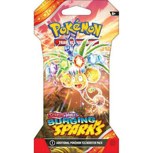 Pokemon TCG Surging Spark Booster Pack, 1 Pack, 10 Cards, Artwork May Vary, Collectible Pokemon Card Game