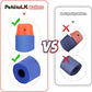 Pokiiulk 300 Pack Refill Darts for Nerf Guns Compatible Foam Bullets with Storage Bucket Blue