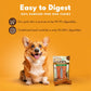 Pork Chomps Pressed Pork Skin Chews for Dogs 4.5 Inch Bones 2 Count Highly Digestible