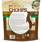 Pork Chomps Roasted Pork Skin Dog Chews 6 Inch Twists Pack of 15 Long Lasting Tasty Treats for Chewing