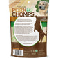 Pork Chomps Roasted Pork Skin Twists Dog Chews 6 Inch 4 Count Tasty Long Lasting Treats
