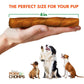 Pork Chomps Roasted Pork Skin Twists Dog Chews 6 Inch 4 Count Tasty Long Lasting Treats