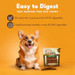 Pork Chomps Roasted Pork Skin Dog Chews 6 Inch Twists Pack of 15 Long Lasting Tasty Treats for Chewing