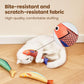 Potaroma Saury Fish Cat Toys, 3 Pack, 9.4", Catnip & Crinkle Sound, Soft Kicker Toy for Indoor Cats of All Breeds