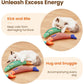 Potaroma Saury Fish Cat Toys, 3 Pack, 9.4", Catnip & Crinkle Sound, Soft Kicker Toy for Indoor Cats of All Breeds