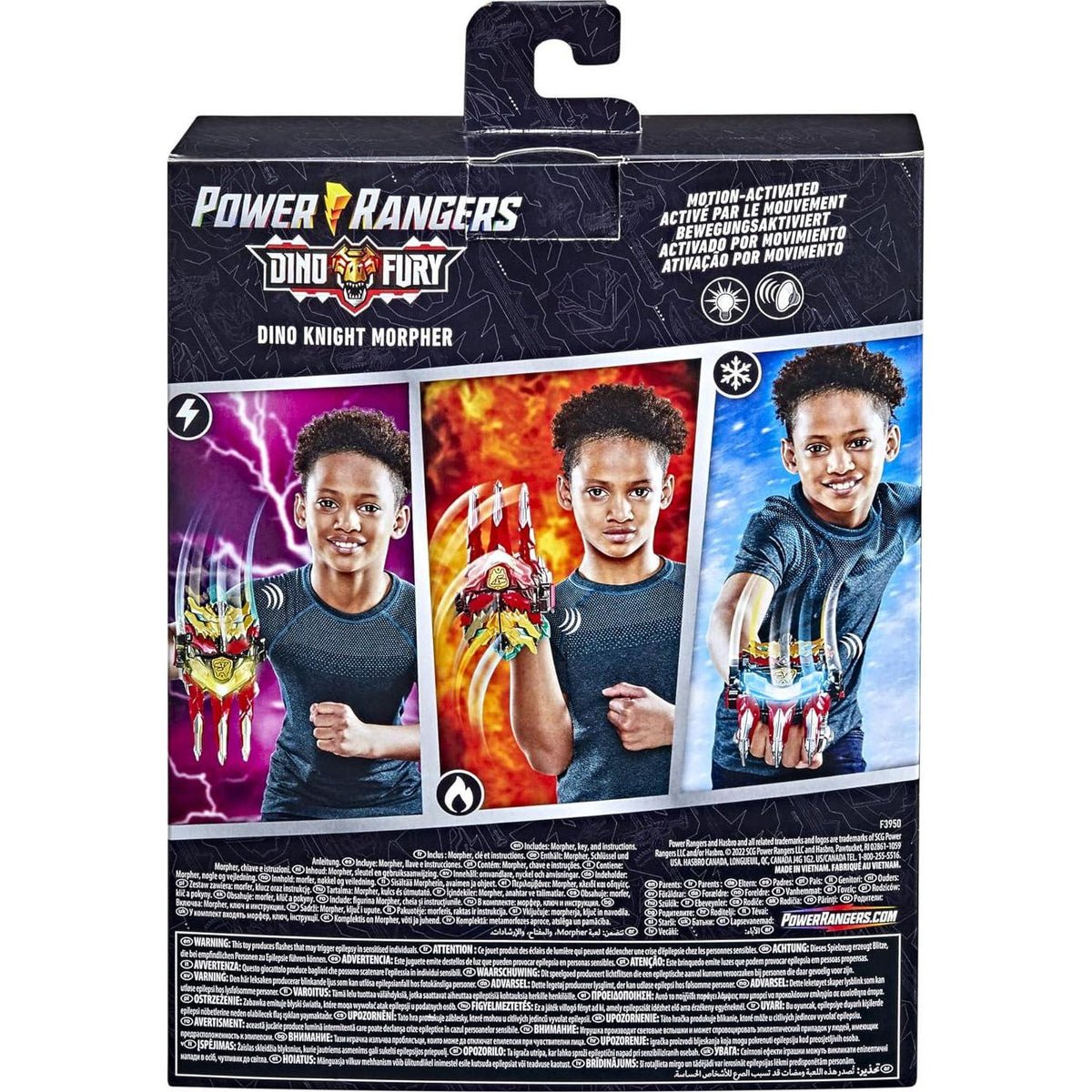 Power Rangers Dino Knight Morpher Toy With Lights, Sounds And Red Ranger Key - 5+ Years,