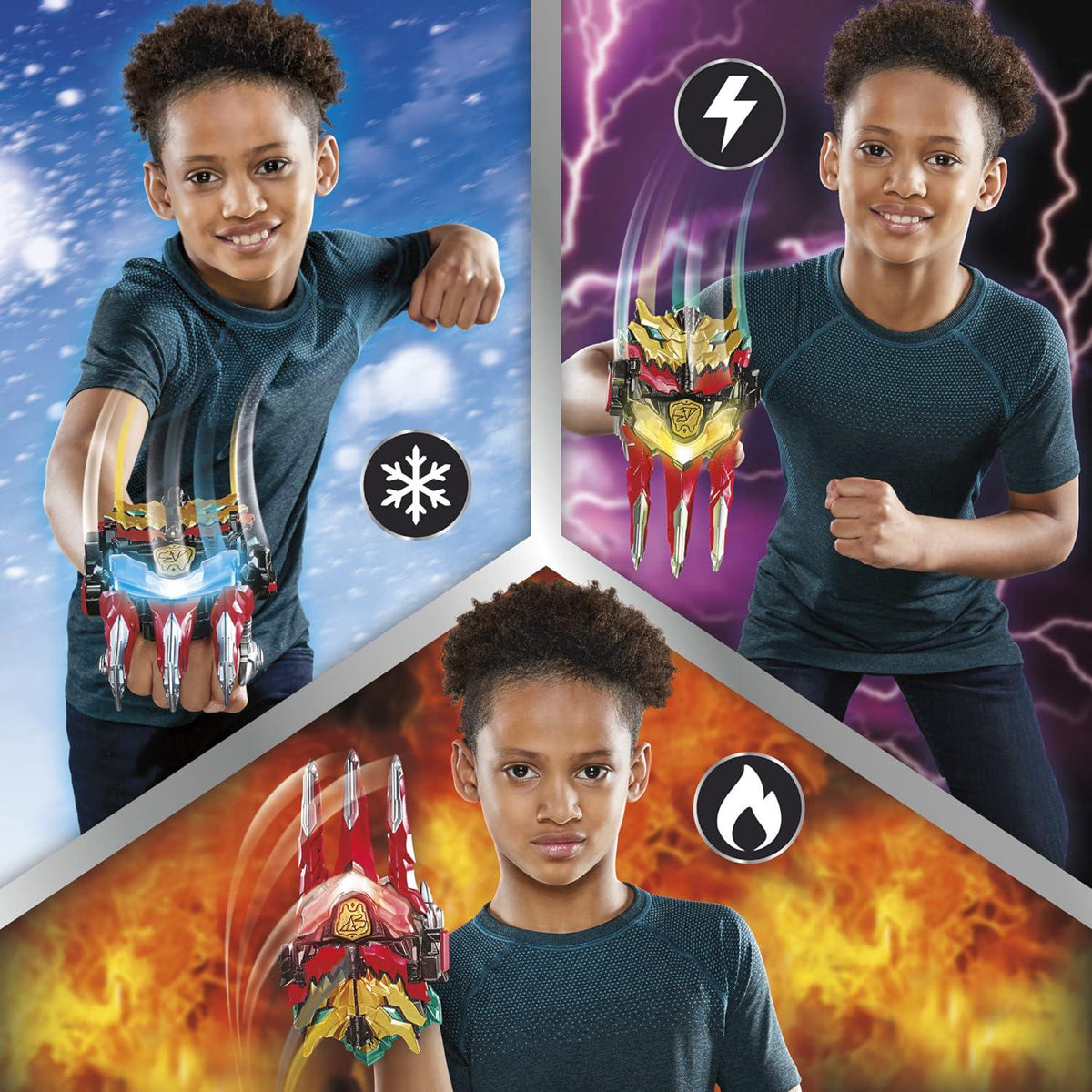 Power Rangers Dino Knight Morpher Toy With Lights, Sounds And Red Ranger Key - 5+ Years,