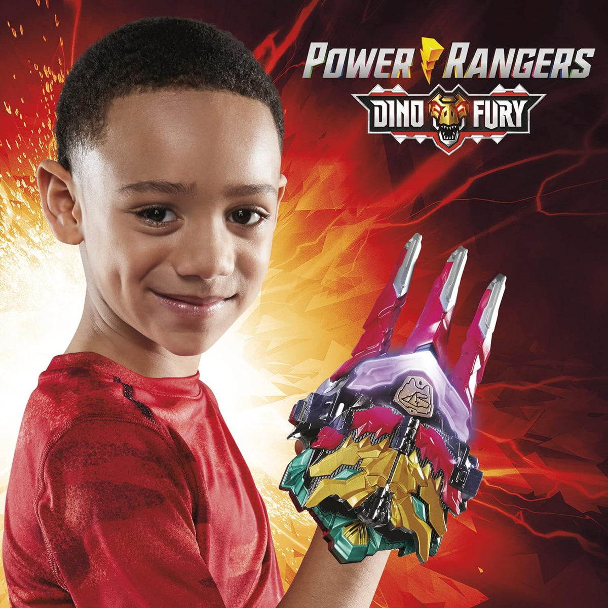Power Rangers Dino Knight Morpher Toy With Lights, Sounds And Red Ranger Key - 5+ Years,