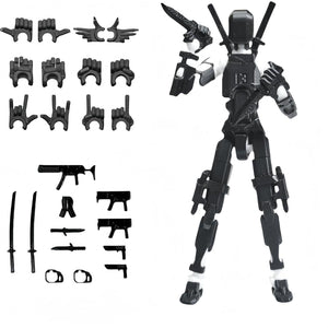 Pre-Assembly 3D Printed 5.54'' Stick 13 Action Figure, Multi-Jointed Tian13, Articulated T13 Desktop Decoration,12 In 1 D13 Accessories, Best Birthday Festival Gift,Does not Apply