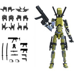 Pre-Assembly 3D Printed 5.54'' Stick 13 Action Figure, Multi-Jointed Tian13, Articulated T13 Desktop Decoration,12 In 1 D13 Accessories, Best Birthday Festival Gift,Does not Apply