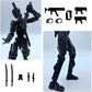 Pre-Assembly 3D Printed 5.54'' Stick 13 Action Figure, Multi-Jointed Tian13, Articulated T13 Desktop Decoration,12 In 1 D13 Accessories, Best Birthday Festival Gift,Does not Apply