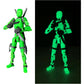 Pre-Assembly 3D Printed 5.54'' Stick 13 Action Figure, Multi-Jointed Tian13, Articulated T13 Desktop Decoration,12 In 1 D13 Accessories, Best Birthday Festival Gift,Does not Apply