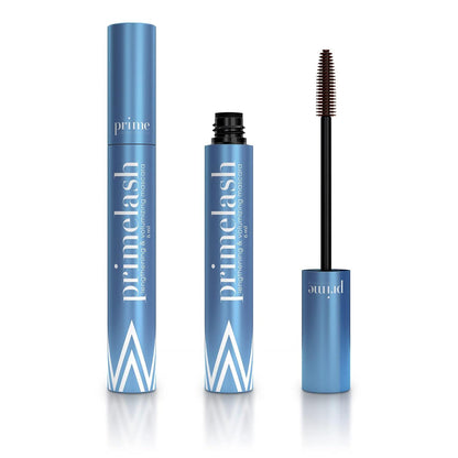 PRIME PROMETICS PrimeLash Mascara For Older Women Volumizing, Incredible Length In 2 Coats Long-Stay, Zero Clumps, Hypoallergenic (Brown)