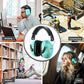 ProCase Noise Reduction Ear Muffs, Sound Proof Ear Protection, NRR 28dB Noise Cancelling Headphones For Adults Kids Autism, Hearing Protection For Shooting Gun Range Mowing -Teal,