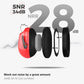 ProCase Noise Reduction Ear Muffs, Sound Proof Ear Protection, NRR 28dB Noise Cancelling Headphones For Adults Kids Autism, Hearing Protection For Shooting Gun Range Mowing -Pure Red,