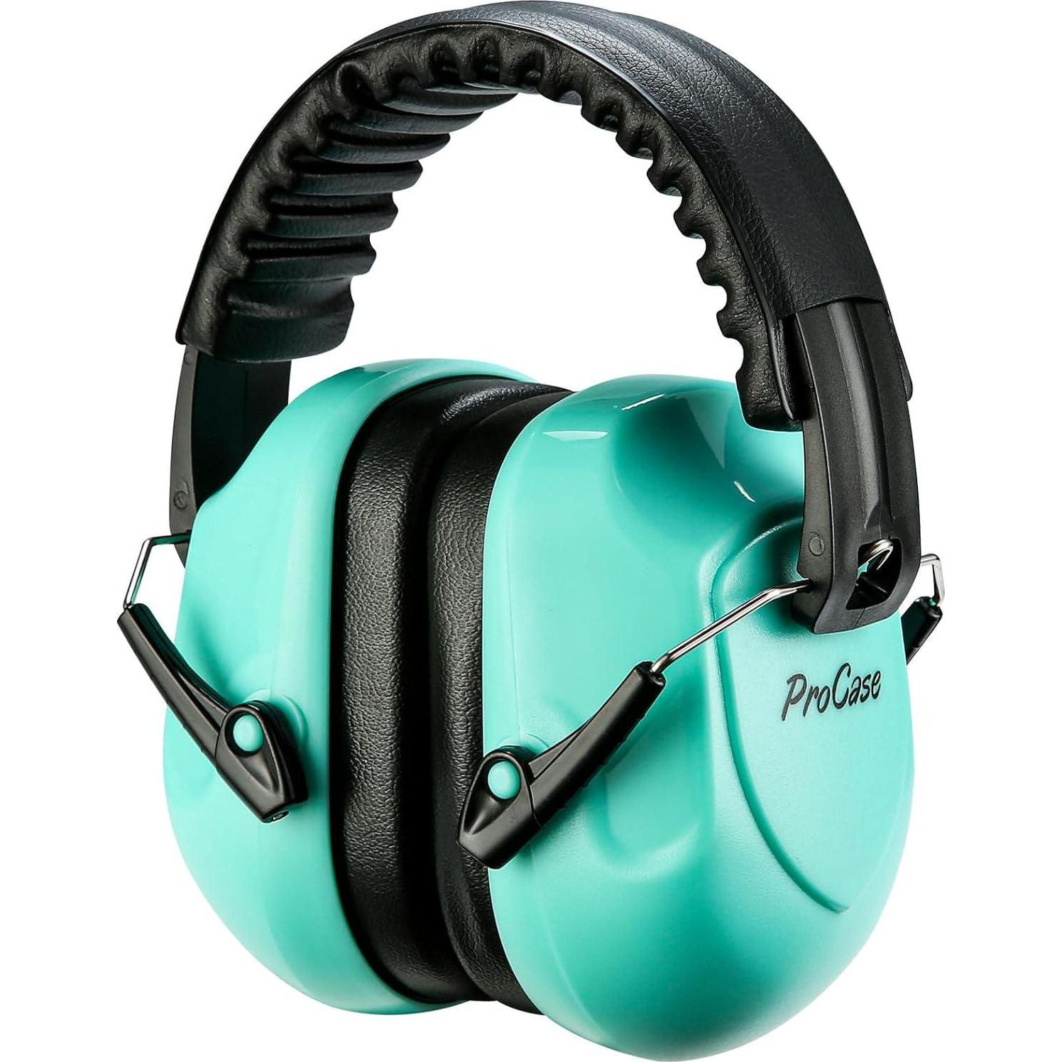 ProCase Noise Reduction Ear Muffs, Sound Proof Ear Protection, NRR 28dB Noise Cancelling Headphones For Adults Kids Autism, Hearing Protection For Shooting Gun Range Mowing -Teal,