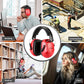 ProCase Noise Reduction Ear Muffs, Sound Proof Ear Protection, NRR 28dB Noise Cancelling Headphones For Adults Kids Autism, Hearing Protection For Shooting Gun Range Mowing -Pure Red,