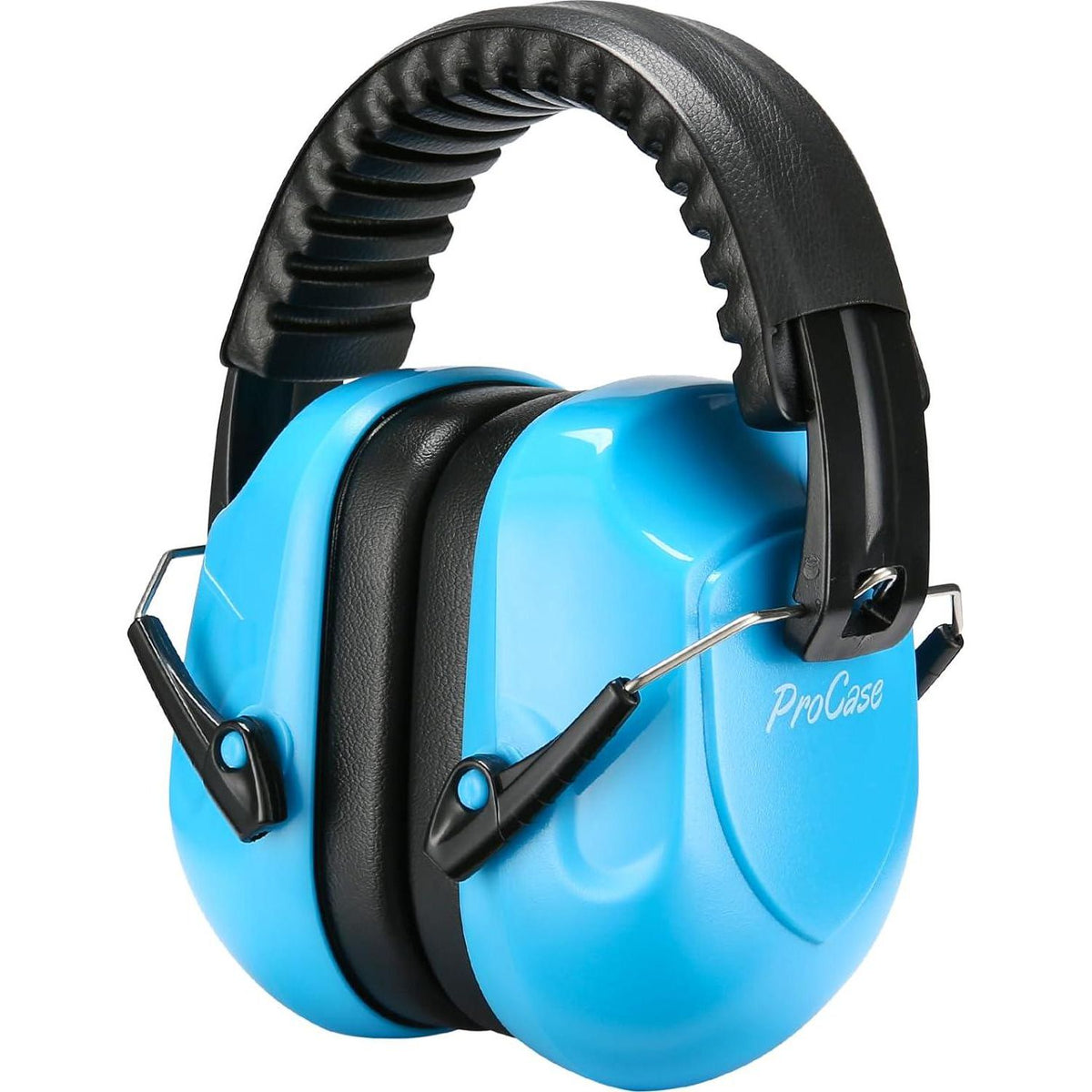 ProCase Noise Reduction Ear Muffs, Sound Proof Ear Protection, NRR 28dB Noise Cancelling Headphones For Adults Kids Autism, Hearing Protection For Shooting Gun Range Mowing -Pure Blue,