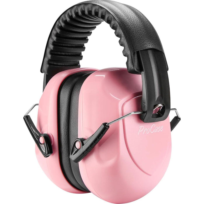 ProCase Noise Reduction Ear Muffs, NRR 28db Soundproof, Noise-Cancelling Headphones for Adults & Kids, Autism Hearing Protection, Pink