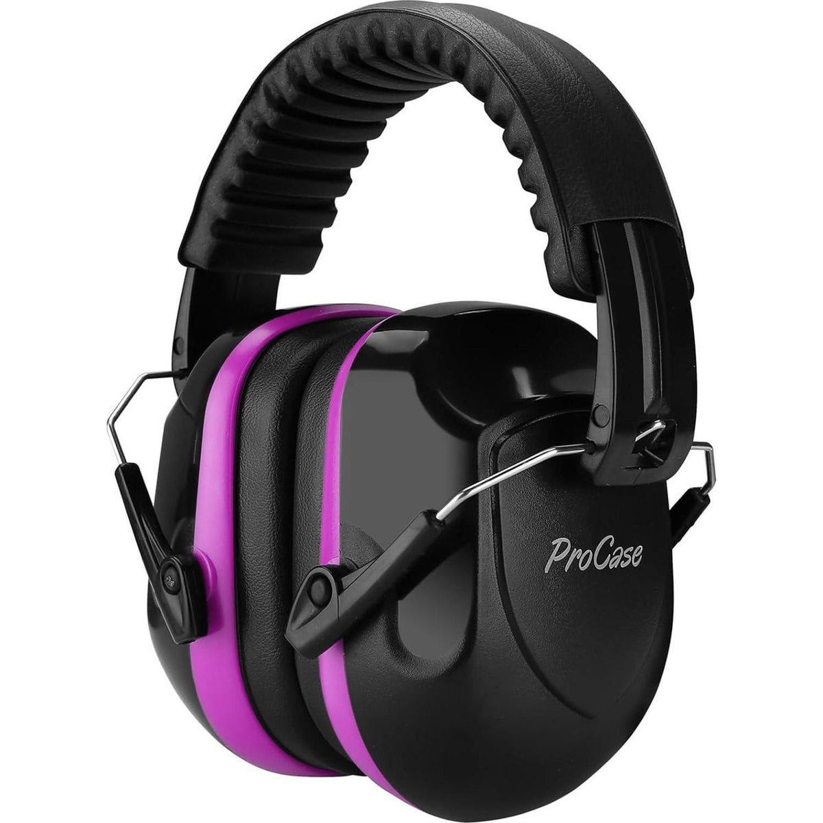ProCase Noise Reduction Ear Muffs, Sound Proof Ear Protection, NRR 28dB Noise Cancelling Headphones For Adults Kids Autism, Hearing Protection For Shooting Gun Range Mowing -Purple,