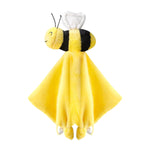 Pro Goleem Bee Loveys For Babies Soft Security Blanket Baby Snuggle Toy Stuffed Animal Blanket Unisex Lovie Baby Gifts For Infant And Toddler Yellow 12 Inch,