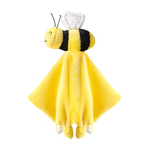Pro Goleem Bee Loveys For Babies Soft Security Blanket Baby Snuggle Toy Stuffed Animal Blanket Unisex Lovie Baby Gifts For Infant And Toddler Yellow 12 Inch,