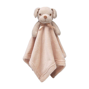Pro Goleem Dog Security Blanket Brown Soft Puppy Lovey For Boys And Girls Unisex Lovie Baby Gifts For Toddler And Infant Snuggle Toy Stuffed Animal 16 Inch,