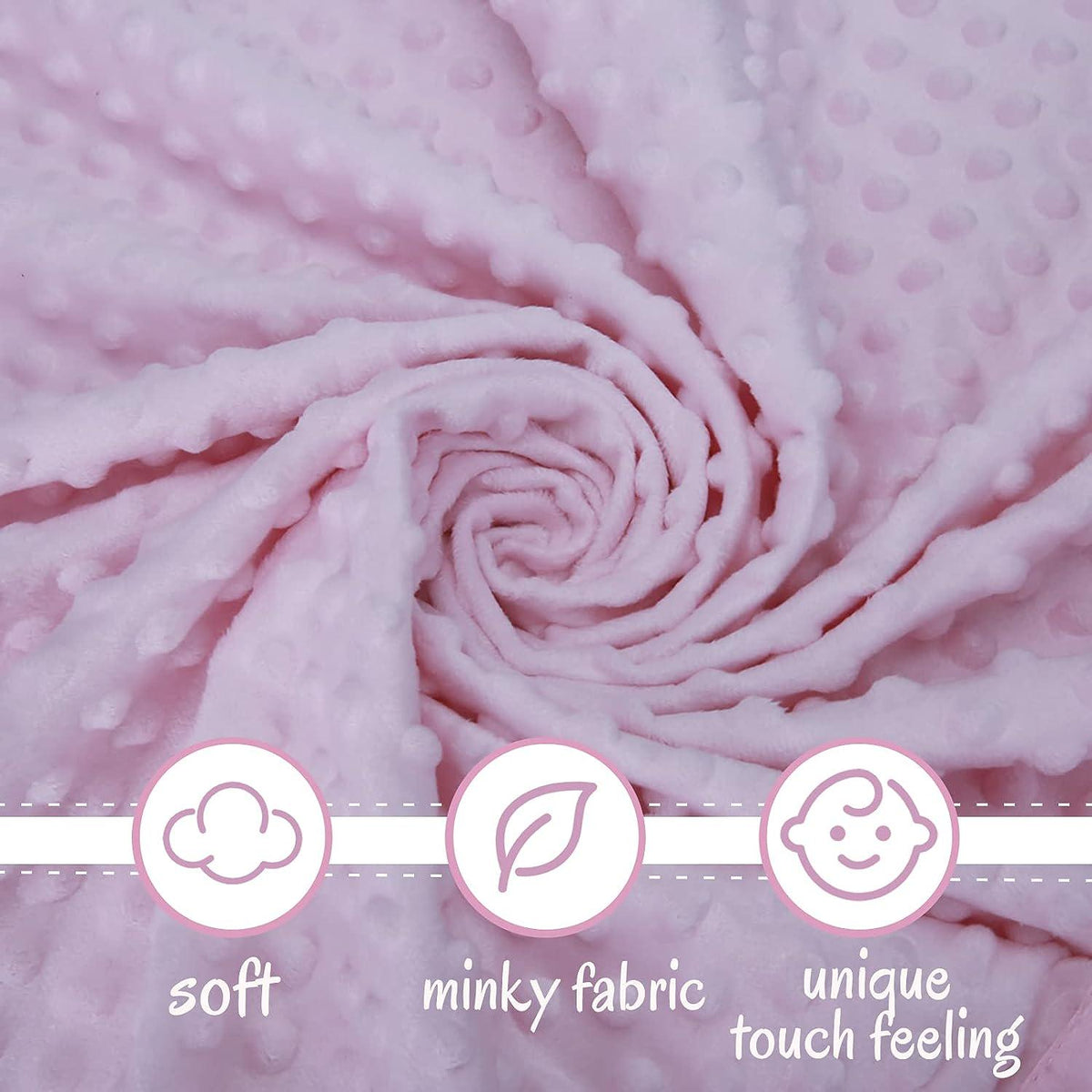 Pro Goleem Unicorn Loveys For Babies Soft Plush Pink Security Blanket For Girls Snuggle Toy Stuffed Animal Lovies For Babies Baby Girl Gifts For Newborn, Infant And Toddler, 16 Inch,