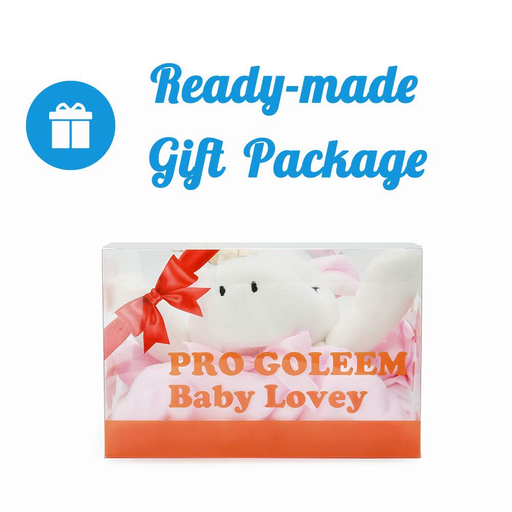 Pro Goleem Unicorn Loveys For Babies Soft Plush Pink Security Blanket For Girls Snuggle Toy Stuffed Animal Lovies For Babies Baby Girl Gifts For Newborn, Infant And Toddler, 16 Inch,