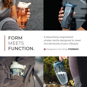 Promixx Pursuit Shaker Bottle, 1 Pc, Durable & Easy Clean Sports Cup for Protein Powders & Shakes, Leakproof Lid