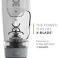 Promixx Pro Shaker Bottle, 1 Pc, 20 oz, Rechargeable, Cool Gray, BPA-Free, Smooth Mixing, With Storage