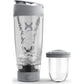 Promixx Pro Shaker Bottle, 1 Pc, 20 oz, Rechargeable, Cool Gray, BPA-Free, Smooth Mixing, With Storage