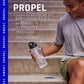Propel Powder Packets, 4 Flavor Variety Pack, Electrolytes & Vitamins, No Sugar, 10 Count, Pack of 5 (Packaging May Vary)