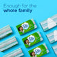 Puffs Puffs Plus Lotion Facial Tissues, 8 Family Boxes, 124 Facial Tissues Per Box, Allergies And Colds