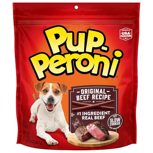 Pup Peroni Dog Treats Original Beef Flavor 22.5 oz Bag Made with Real Beef