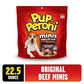 Pup Peroni Mini Dog Treats Original Beef Flavor 22.5 oz Bag Made with Real Meat