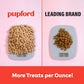 Pupford Freeze Dried Training Treats for Dogs, 475 Salmon Bites, Only 2 Ingredients, 4 oz Bag