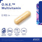 Pure Encapsulations O.N.E. Multivitamin, 60 Capsules, With CoQ10, Lutein & Metafolin for Vision & Cell Health