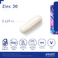 Pure Encapsulations Pure Encapsulations Zinc 30 Mg - Supplement For Immune System Support, Growth And Development, And Wound Healing* - With Zinc Picolinate 30 Mg - 60 Capsules