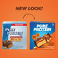 Pure Protein Bars, High-Protein Nutritious Snacks, Low Sugar, Gluten-Free, Chocolate Peanut Caramel, 176oz, 12 Count