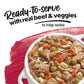 Purina Beneful Gravy Wet Dog Food 8 x 10 oz Prepared Meals Beef Stew Flavor for Adult Dogs