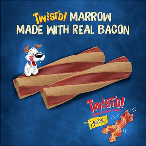 Purina Busy with Beggin’ Twist’d Dog Chews, 10 Ct Pouch, Long-Lasting Bones for Adult Dogs